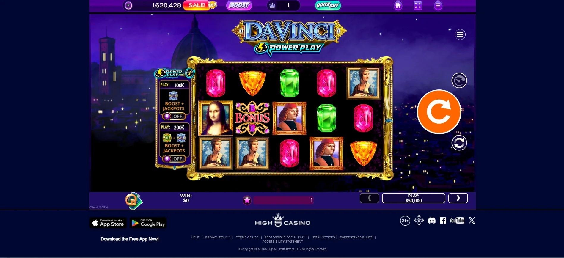 Da Vinci Power Play