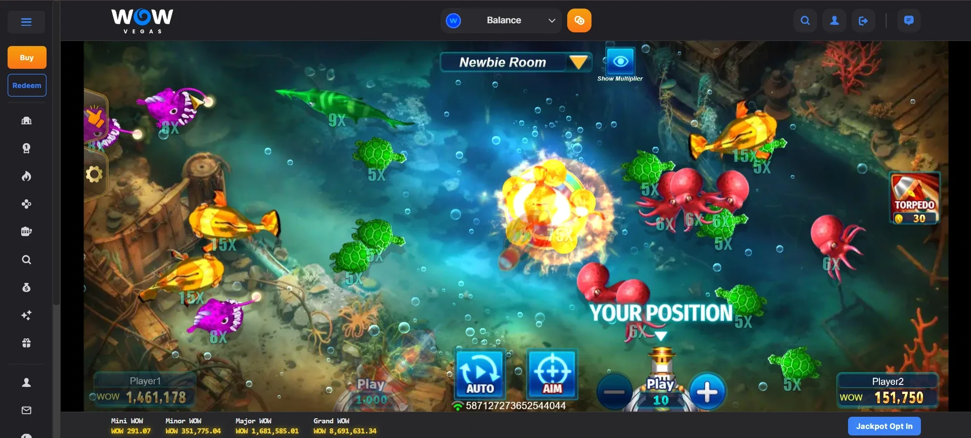 Lightning Fish Shooter 